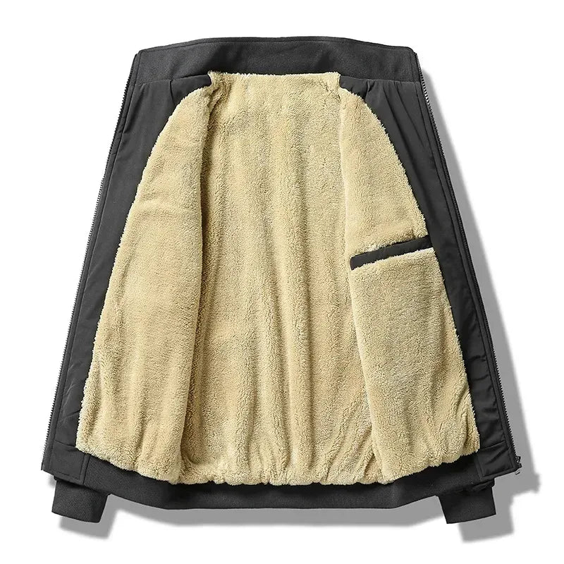 warme-fleece-jacke-mit-stehkragen-fur-herren-jacke-jlr-design-2 - JLR Design