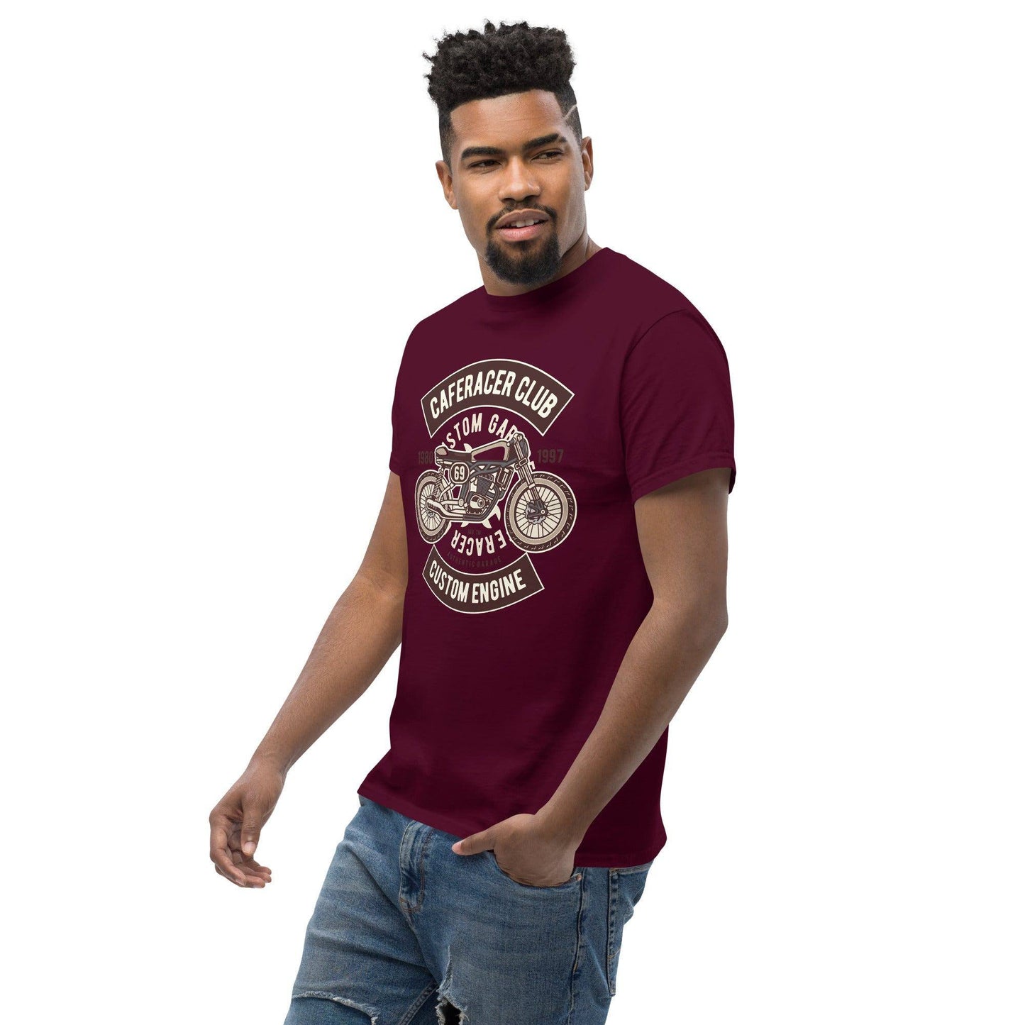 caferacer-club-herren-t-shirt-t-shirt-jlr-design-4 - JLR Design