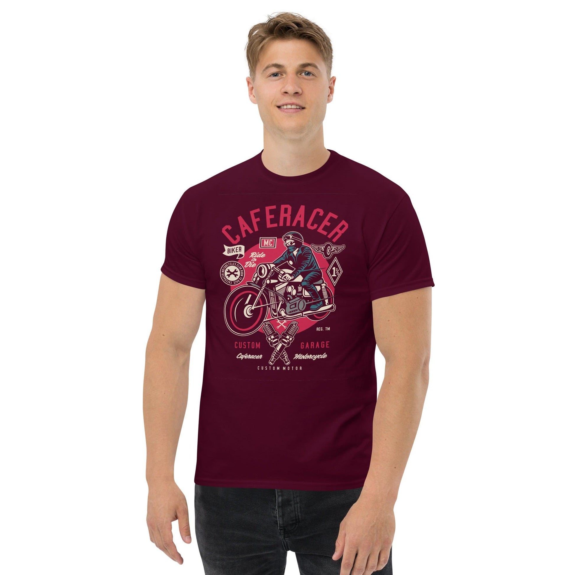 Caferacer Herren-T-Shirt T-Shirt 29.99 Caferacer, Herren, T-Shirt JLR Design