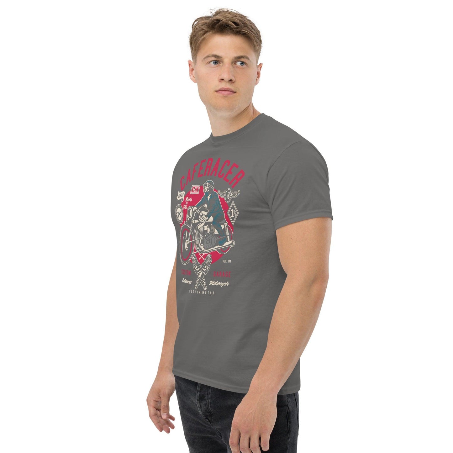 Caferacer Herren-T-Shirt T-Shirt 29.99 Caferacer, Herren, T-Shirt JLR Design