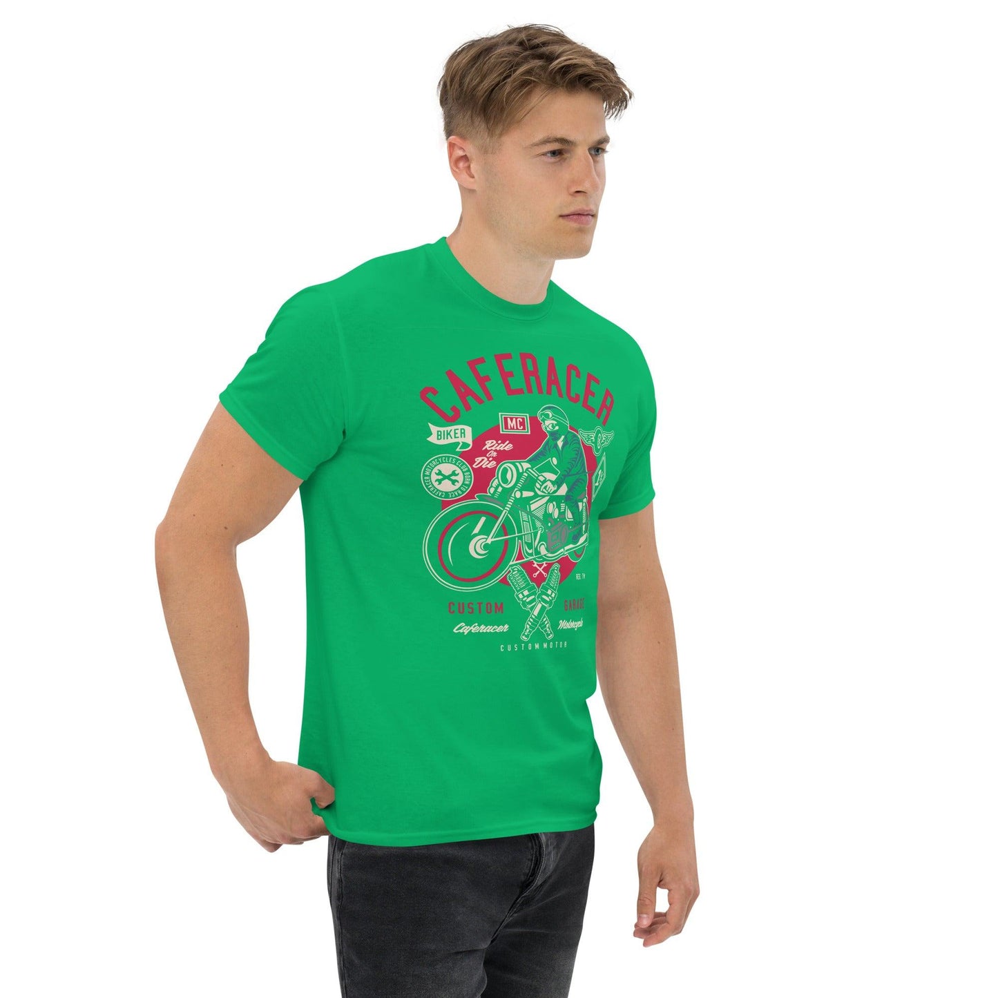 Caferacer Herren-T-Shirt T-Shirt 29.99 Caferacer, Herren, T-Shirt JLR Design