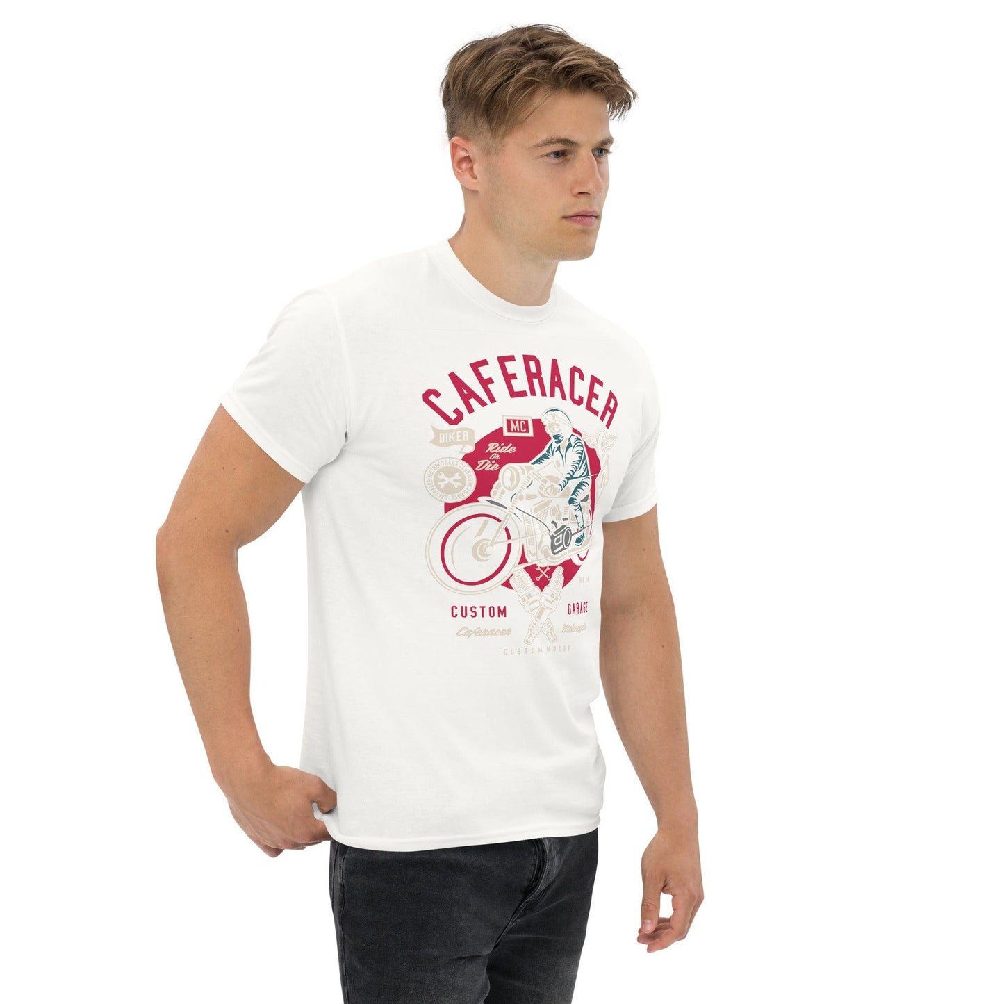 Caferacer Herren-T-Shirt T-Shirt 29.99 Caferacer, Herren, T-Shirt JLR Design