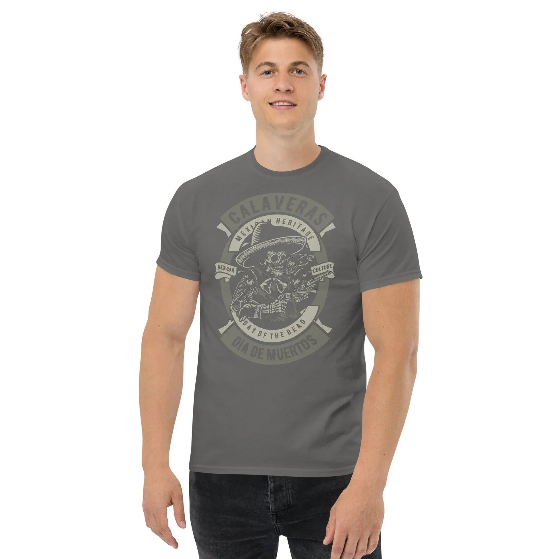 Calaveras Dia de Muertos Herren-T-Shirt Sport T-Shirt JLR Design