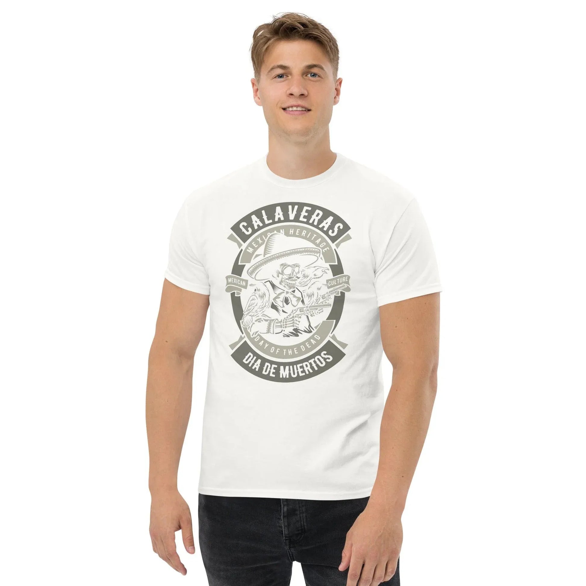 calaveras-dia-de-muertos-herren-t-shirt-sport-t-shirt-jlr-design-96045 - JLR Design