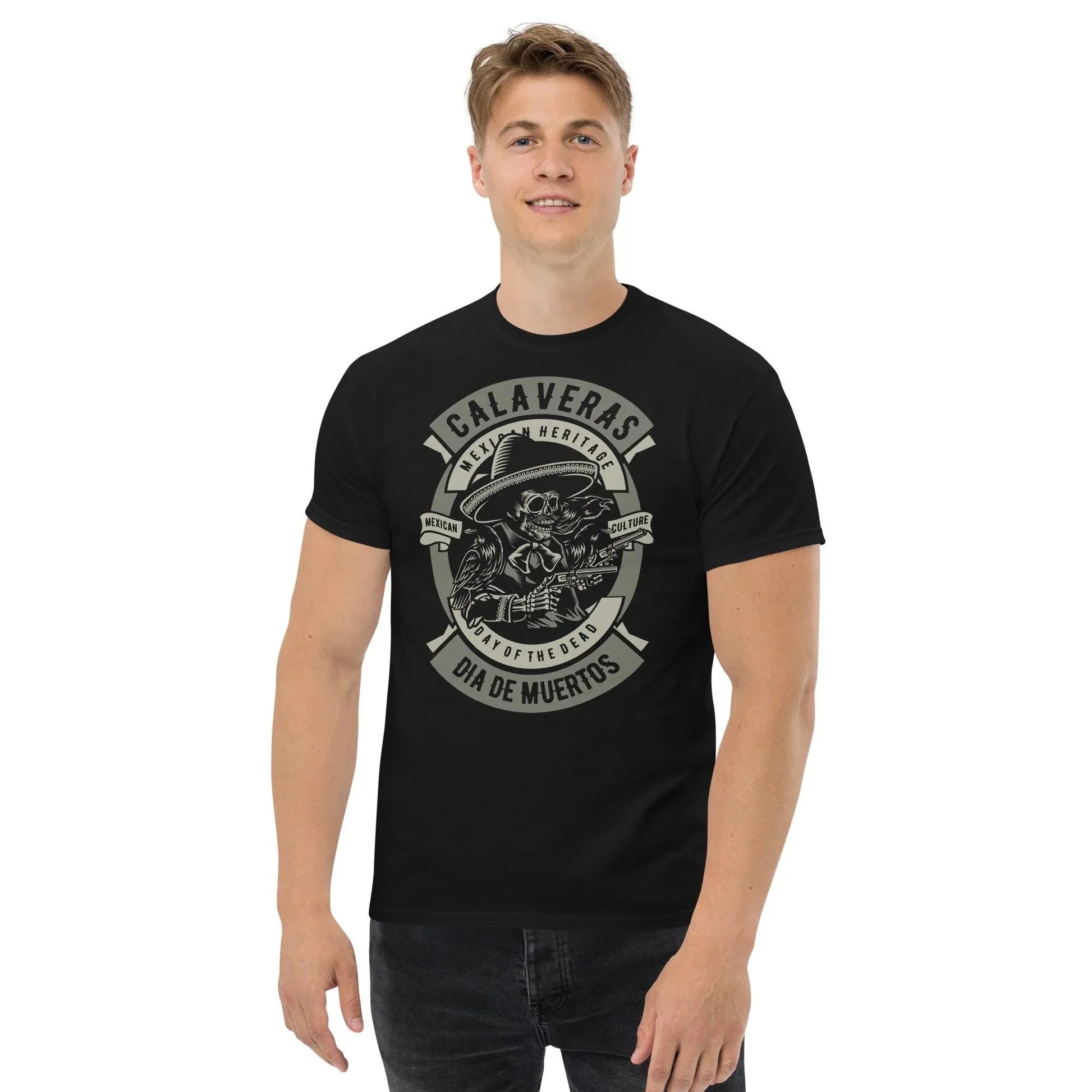Calaveras Dia de Muertos Herren-T-Shirt Sport T-Shirt JLR Design