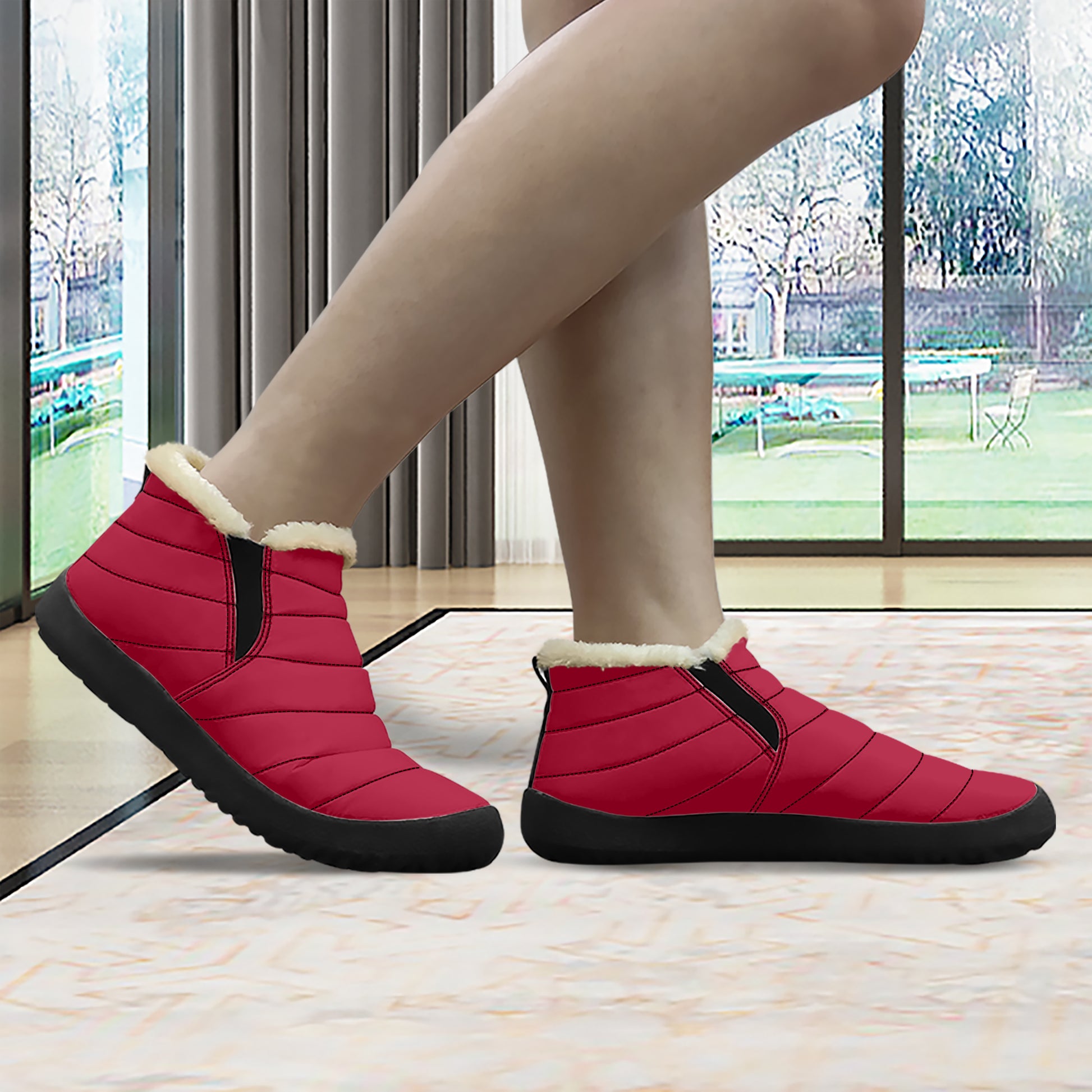 Carmine Faux Fur Slipper Slipper JLR Design