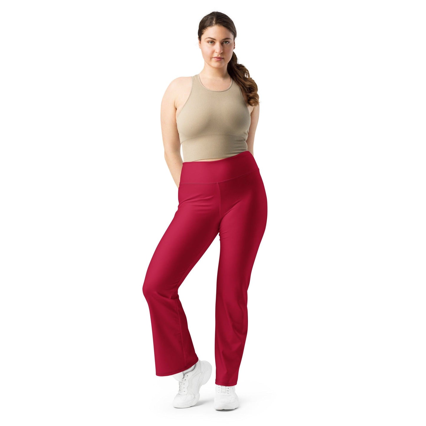 Carmine High Waist Flare Leggings Flare Leggings 59.99 Carmine, Flare, High, Leggings, Waist JLR Design