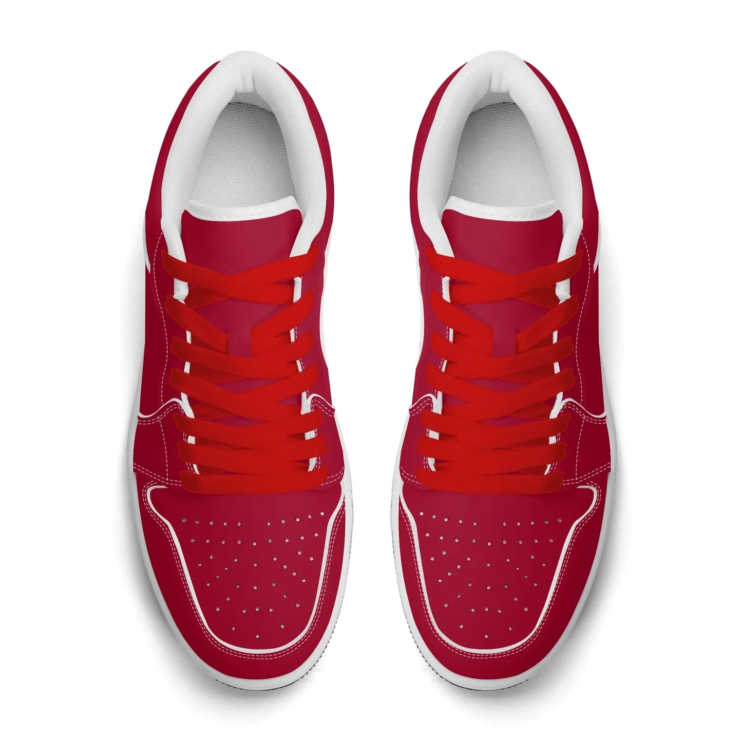 carmine-low-top-leder-sneaker-fur-damen-sneaker-jlr-design-76526 - JLR Design