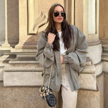 Casual Streetwear Bomberjacke Jacke JLR Design