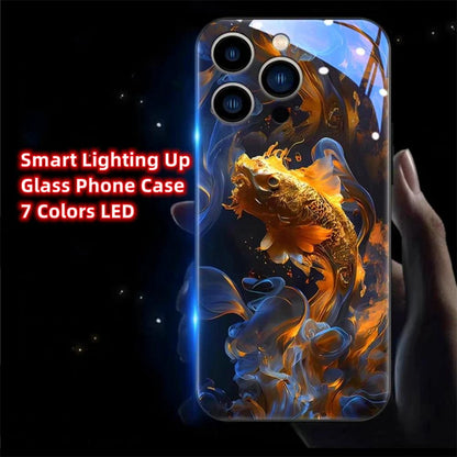 Chinese Koi Fish LED Hülle für Iphone 13/14/15/Plus/Pro/Max Phone Case 39.99 JLR Design