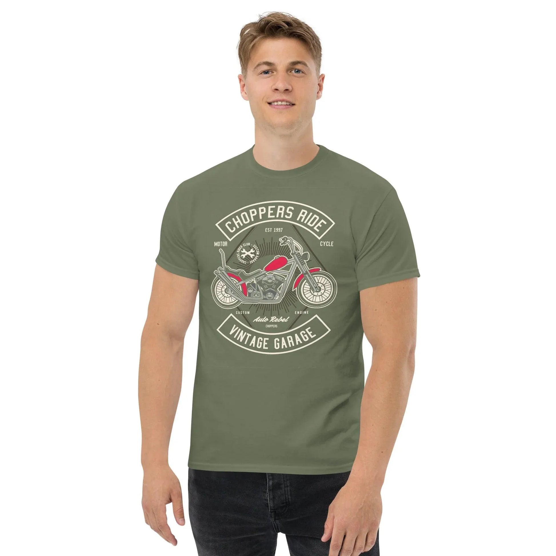 choppers-ride-herren-t-shirt-t-shirt-jlr-design-98646 - JLR Design