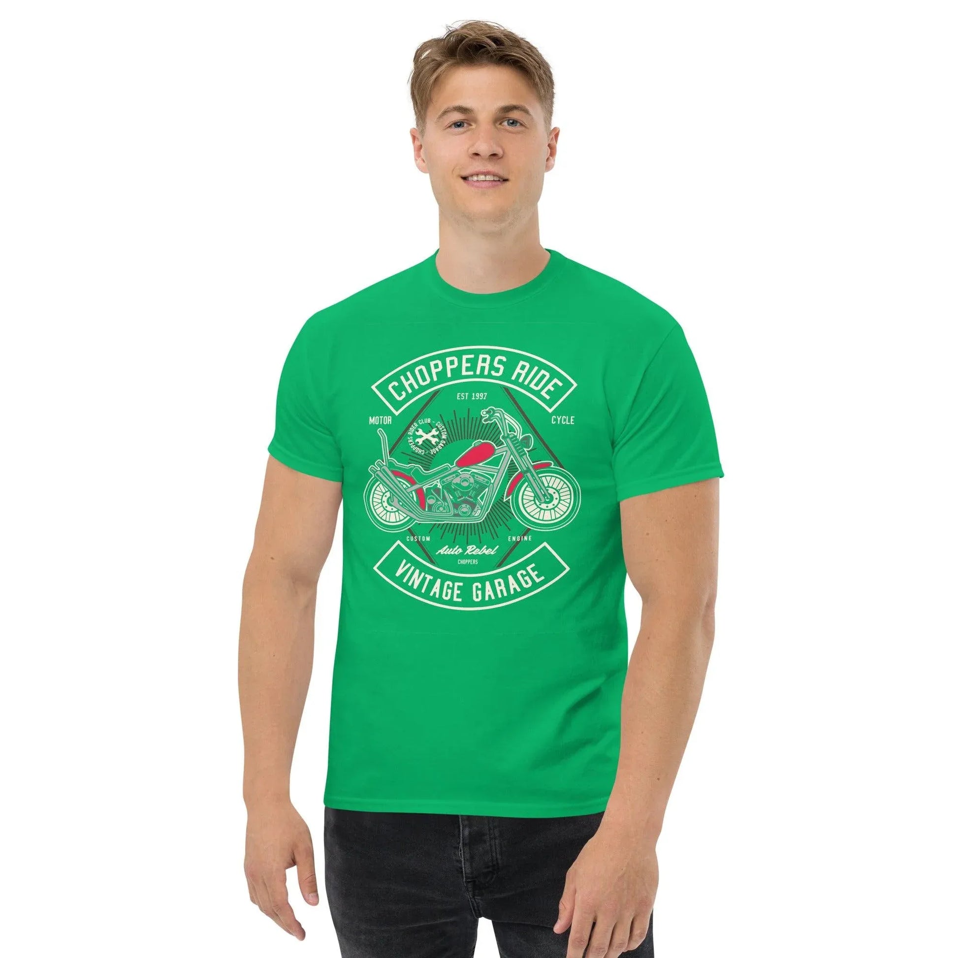 choppers-ride-herren-t-shirt-t-shirt-jlr-design-93519 - JLR Design