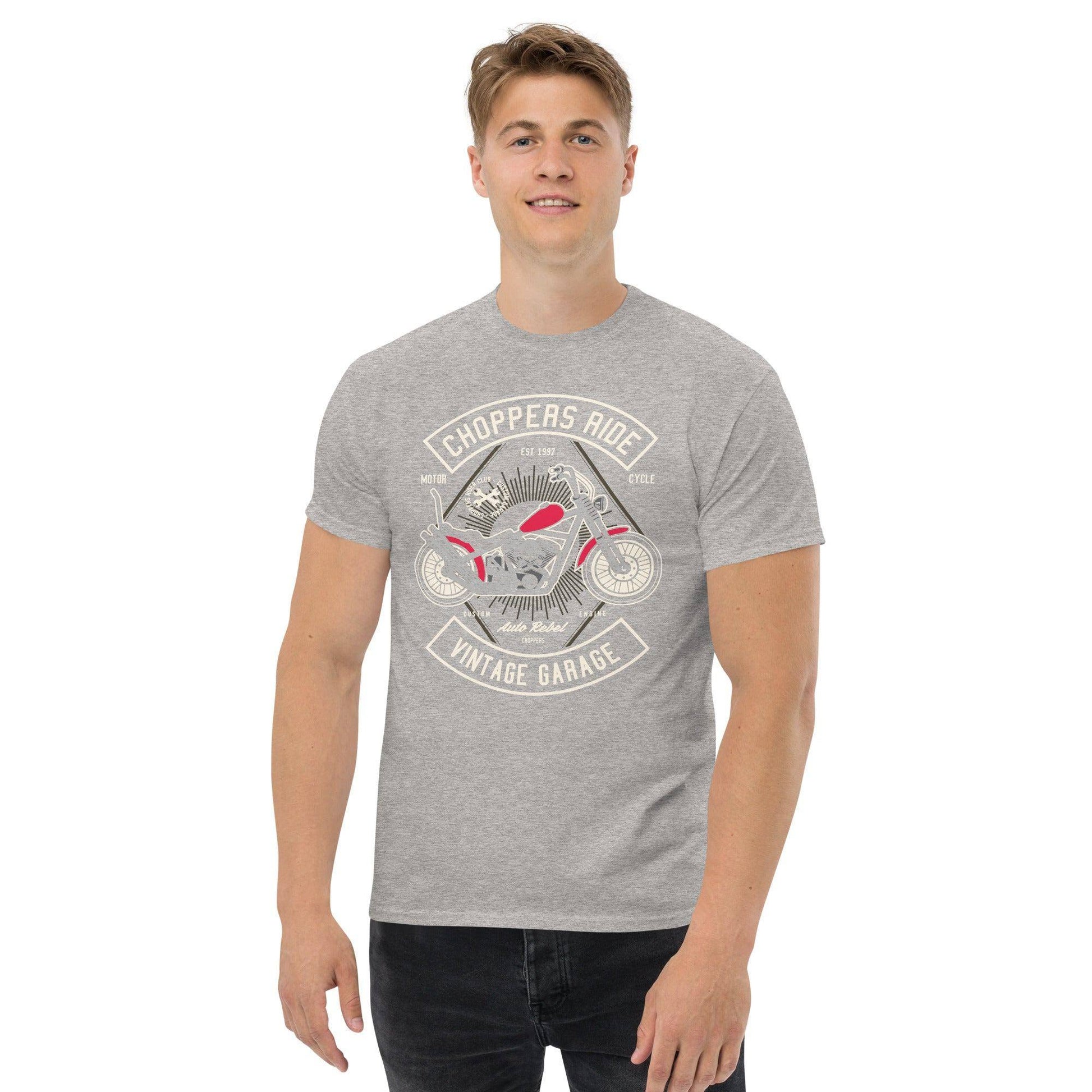 choppers-ride-herren-t-shirt-t-shirt-jlr-design-46833 - JLR Design