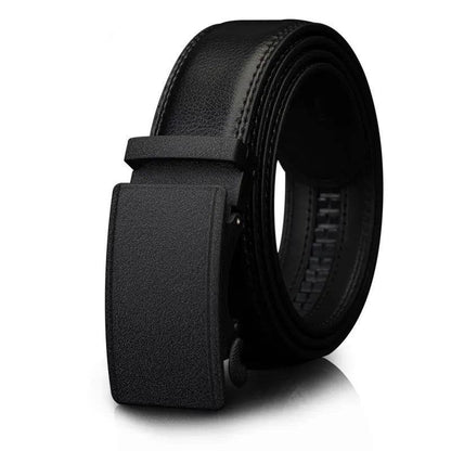 classic-black-ledergurtel-mit-ratschenschnalle-gurtel-jlr-design-57704 - JLR Design