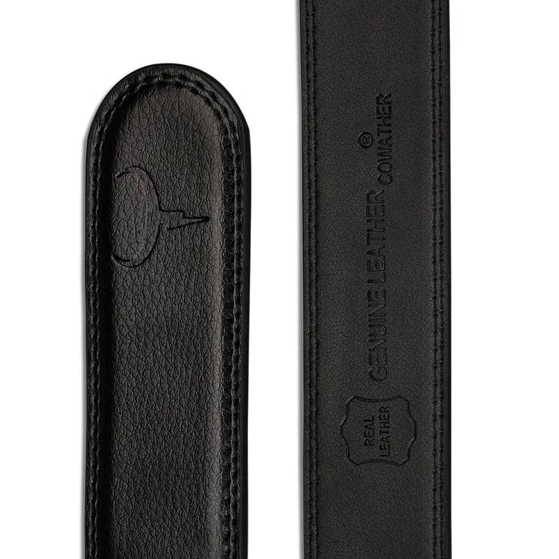 Classic Black Ledergürtel mit Ratschenschnalle Gürtel 53.99 Gürtel JLR Design