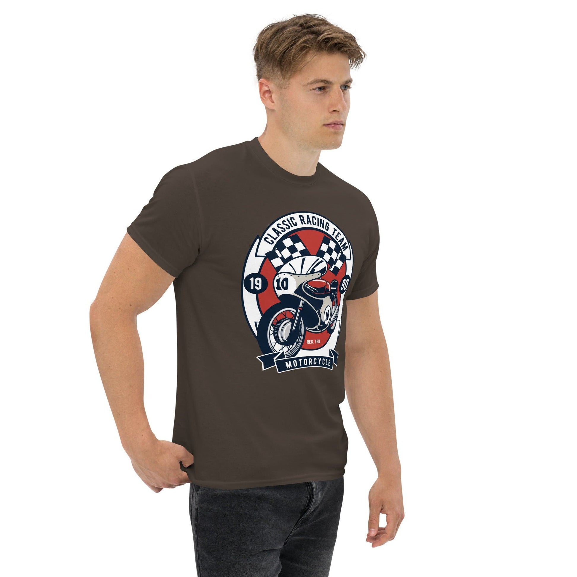 Classic Racing Team Motorcycle Herren-T-Shirt T-Shirt 29.99 Classic, Herren, Motorcycle, Racing, T-Shirt, Team JLR Design