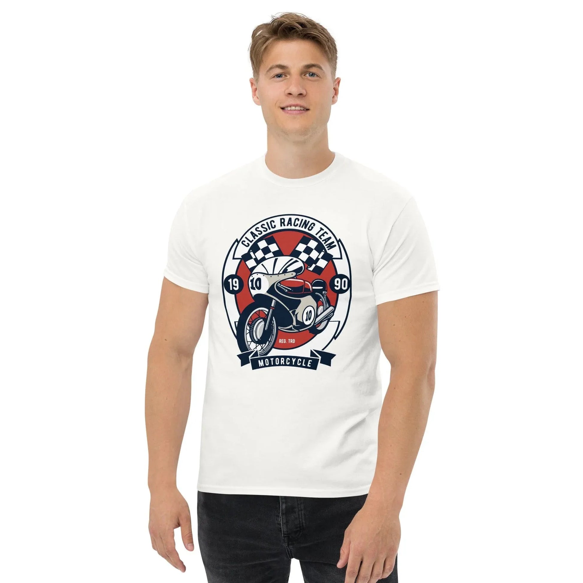 classic-racing-team-motorcycle-herren-t-shirt-t-shirt-jlr-design-33488 - JLR Design