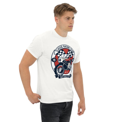 Classic Racing Team Motorcycle Herren-T-Shirt T-Shirt 29.99 Classic, Herren, Motorcycle, Racing, T-Shirt, Team JLR Design