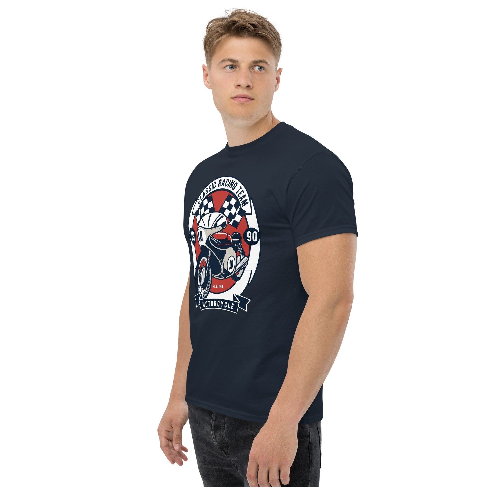 Classic Racing Team Motorcycle Herren-T-Shirt T-Shirt 29.99 Classic, Herren, Motorcycle, Racing, T-Shirt, Team JLR Design