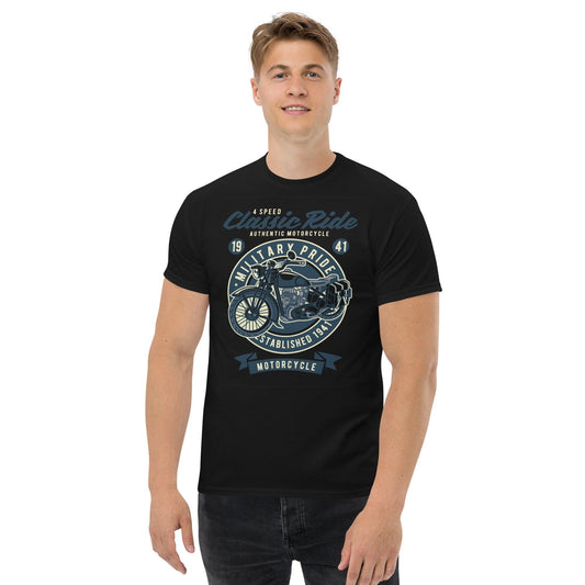 Classic Ride Motorcycle Herren-T-Shirt T-Shirt 29.99 Classic, Herren, Motorcycle, T-Shirt JLR Design