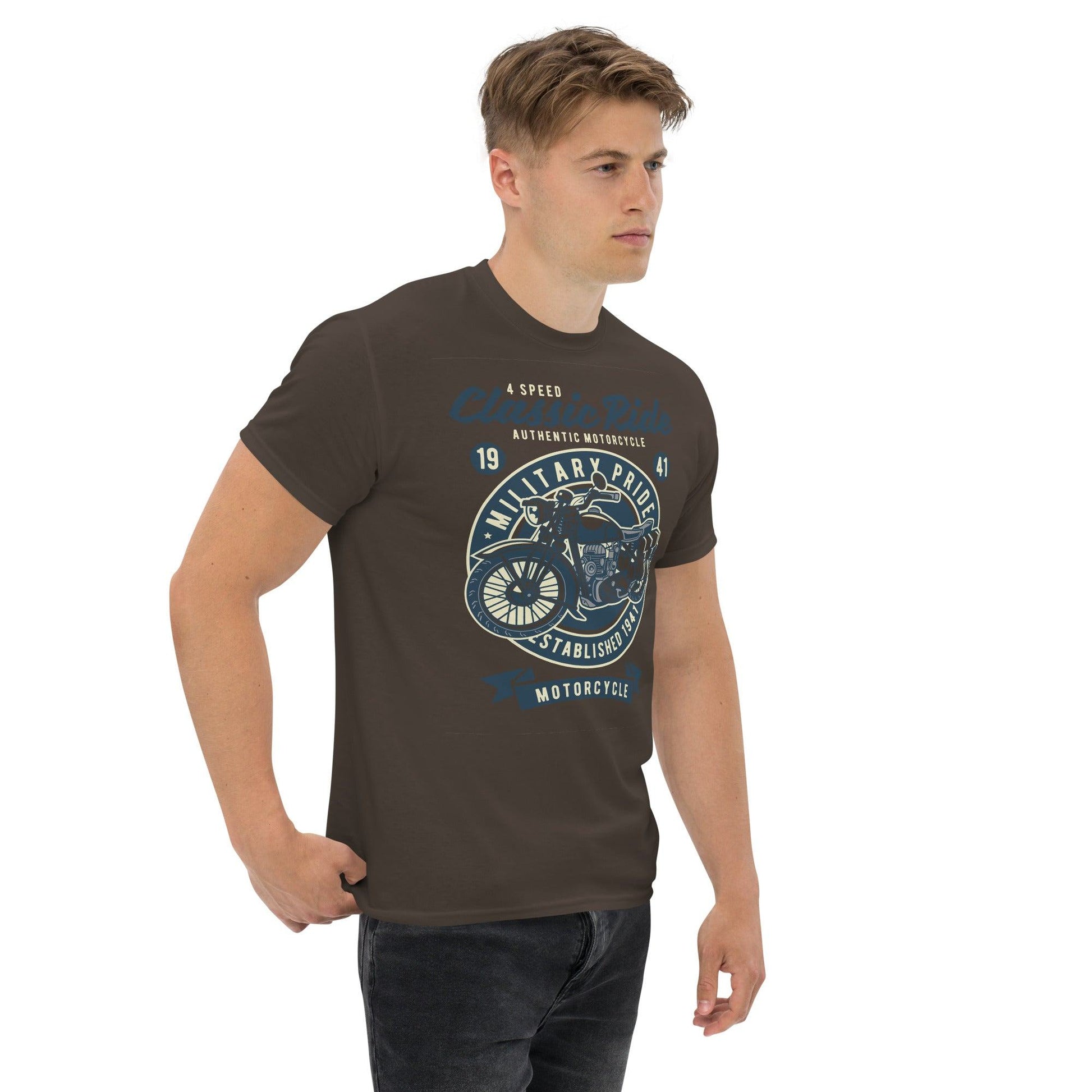 Classic Ride Motorcycle Herren-T-Shirt T-Shirt 29.99 Classic, Herren, Motorcycle, T-Shirt JLR Design