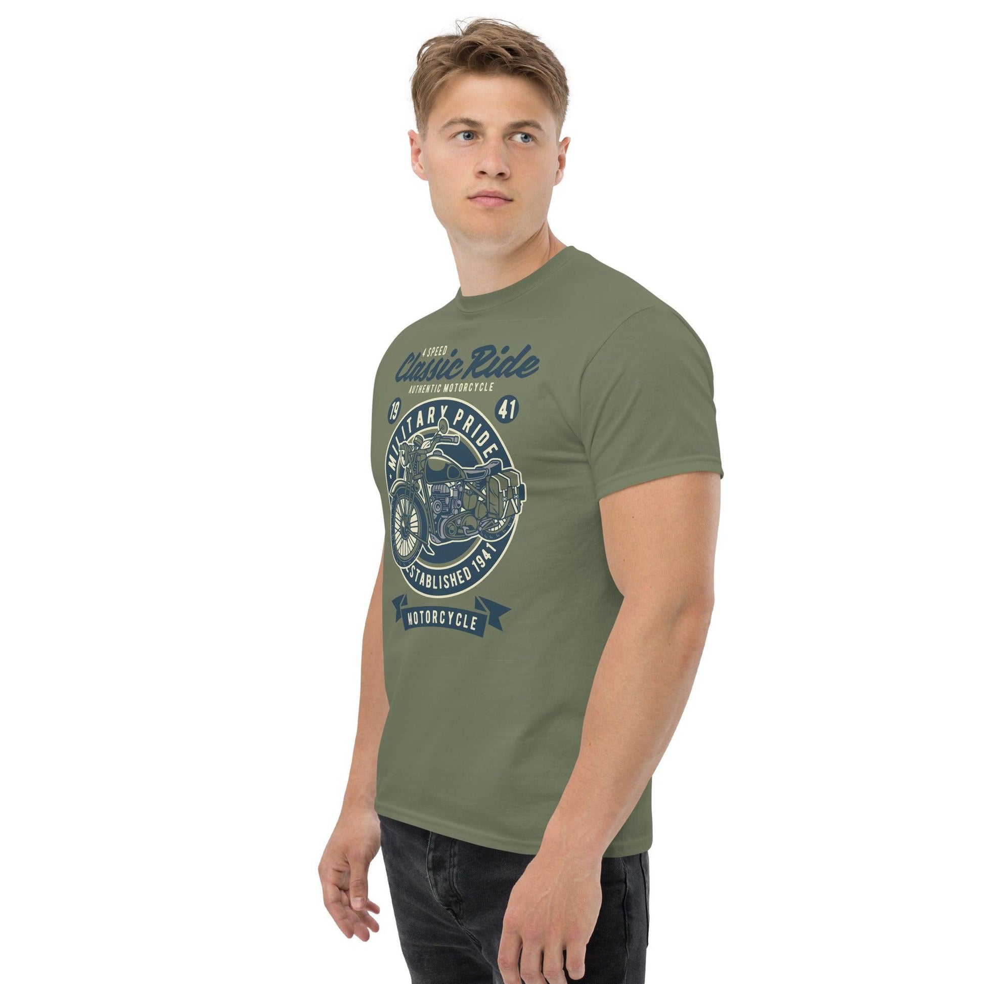 Classic Ride Motorcycle Herren-T-Shirt T-Shirt 29.99 Classic, Herren, Motorcycle, T-Shirt JLR Design