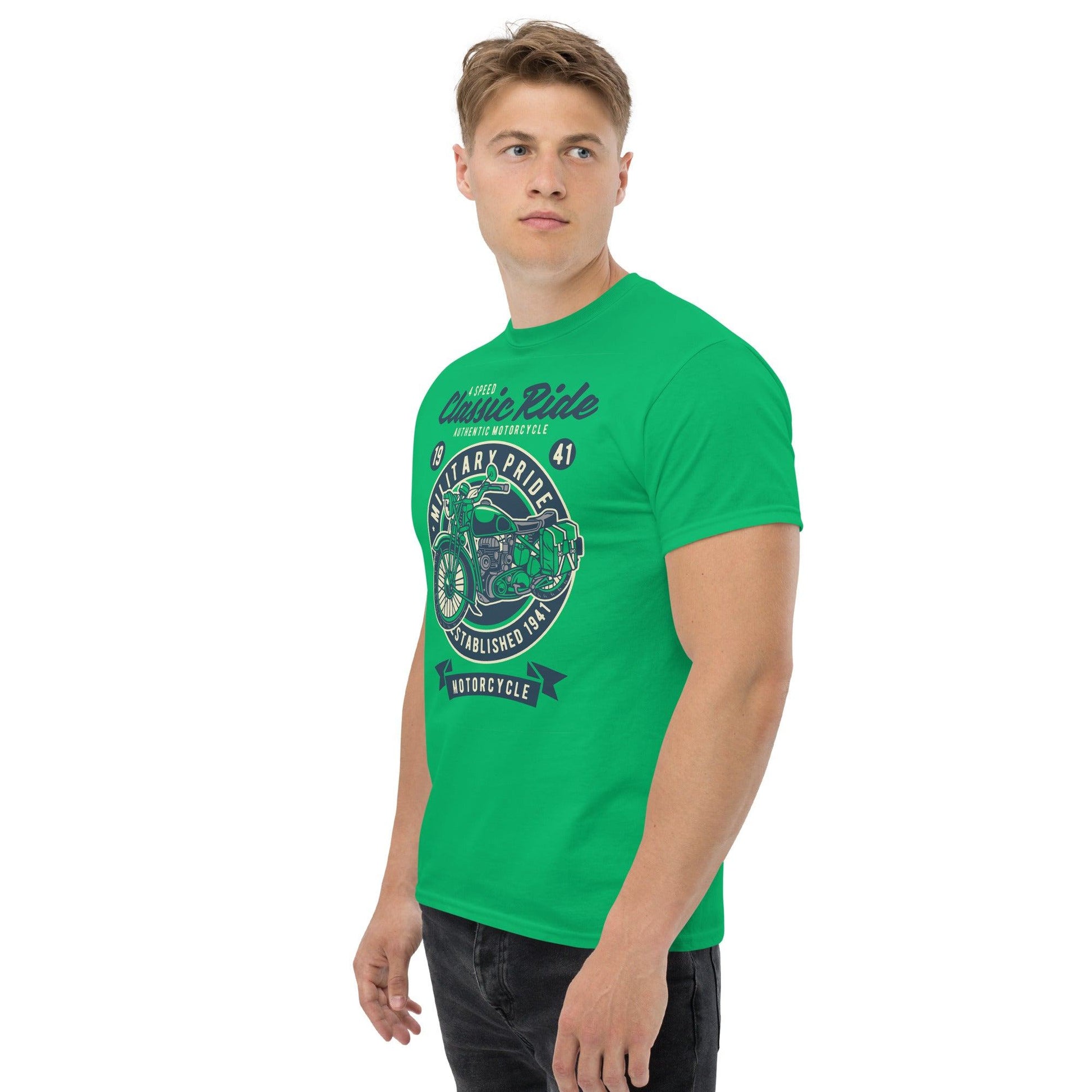 Classic Ride Motorcycle Herren-T-Shirt T-Shirt 29.99 Classic, Herren, Motorcycle, T-Shirt JLR Design