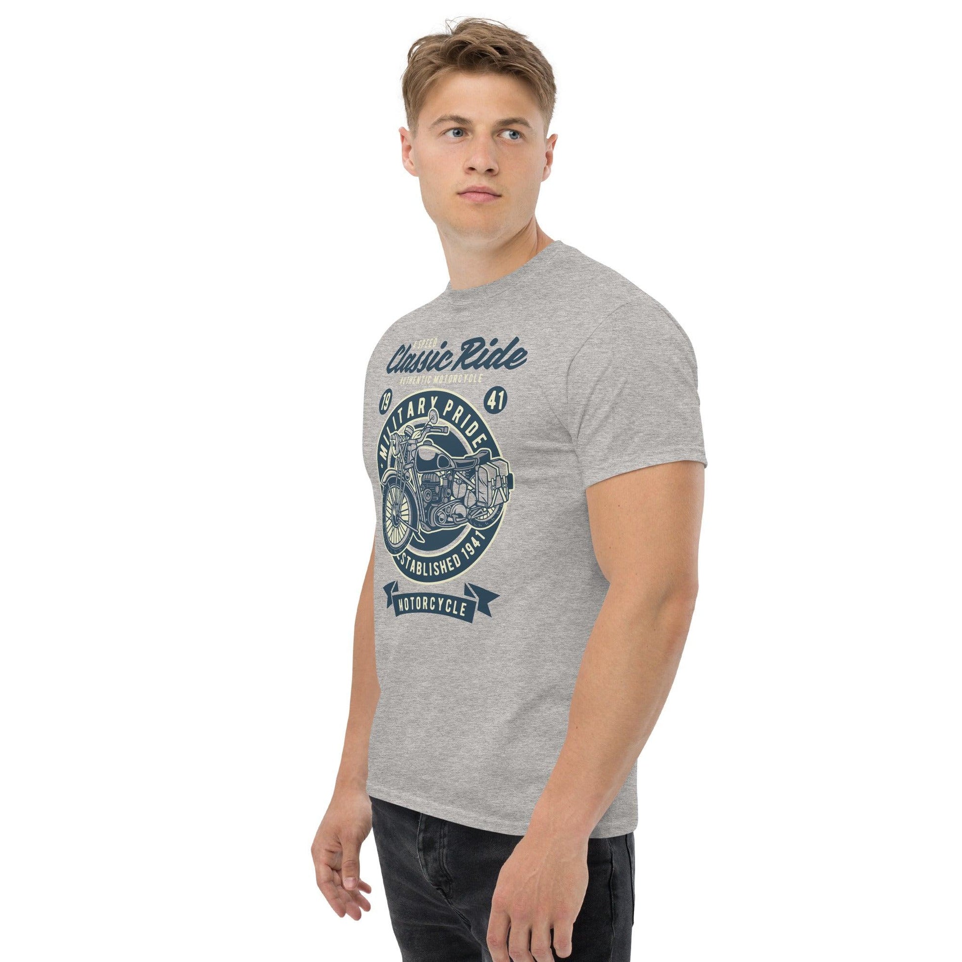 Classic Ride Motorcycle Herren-T-Shirt T-Shirt 29.99 Classic, Herren, Motorcycle, T-Shirt JLR Design