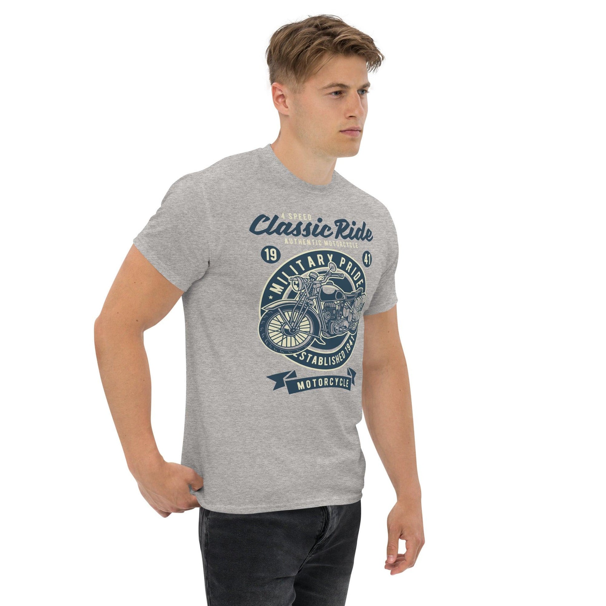 Classic Ride Motorcycle Herren-T-Shirt T-Shirt 29.99 Classic, Herren, Motorcycle, T-Shirt JLR Design