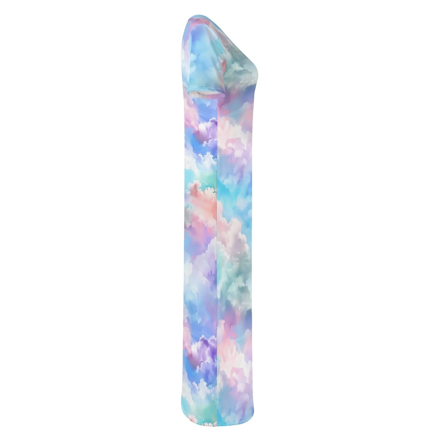 clouds-short-sleeve-long-dress-long-dress-jlr-design-12733 - JLR Design