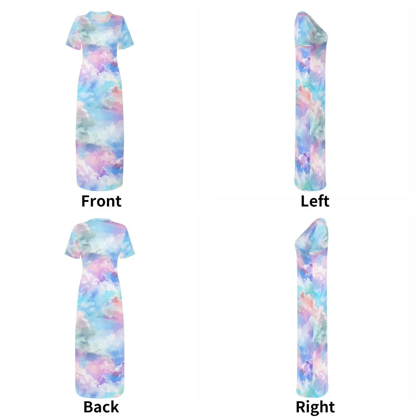 clouds-short-sleeve-long-dress-long-dress-jlr-design-72526 - JLR Design