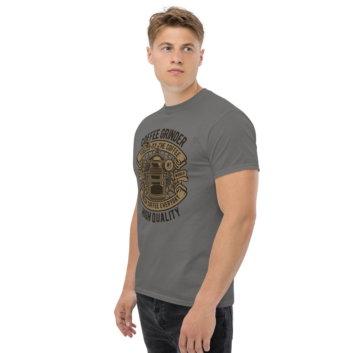 Coffee Grinder Herren-T-Shirt T-Shirt 29.99 Coffee, Grinder, Herren, T-Shirt JLR Design