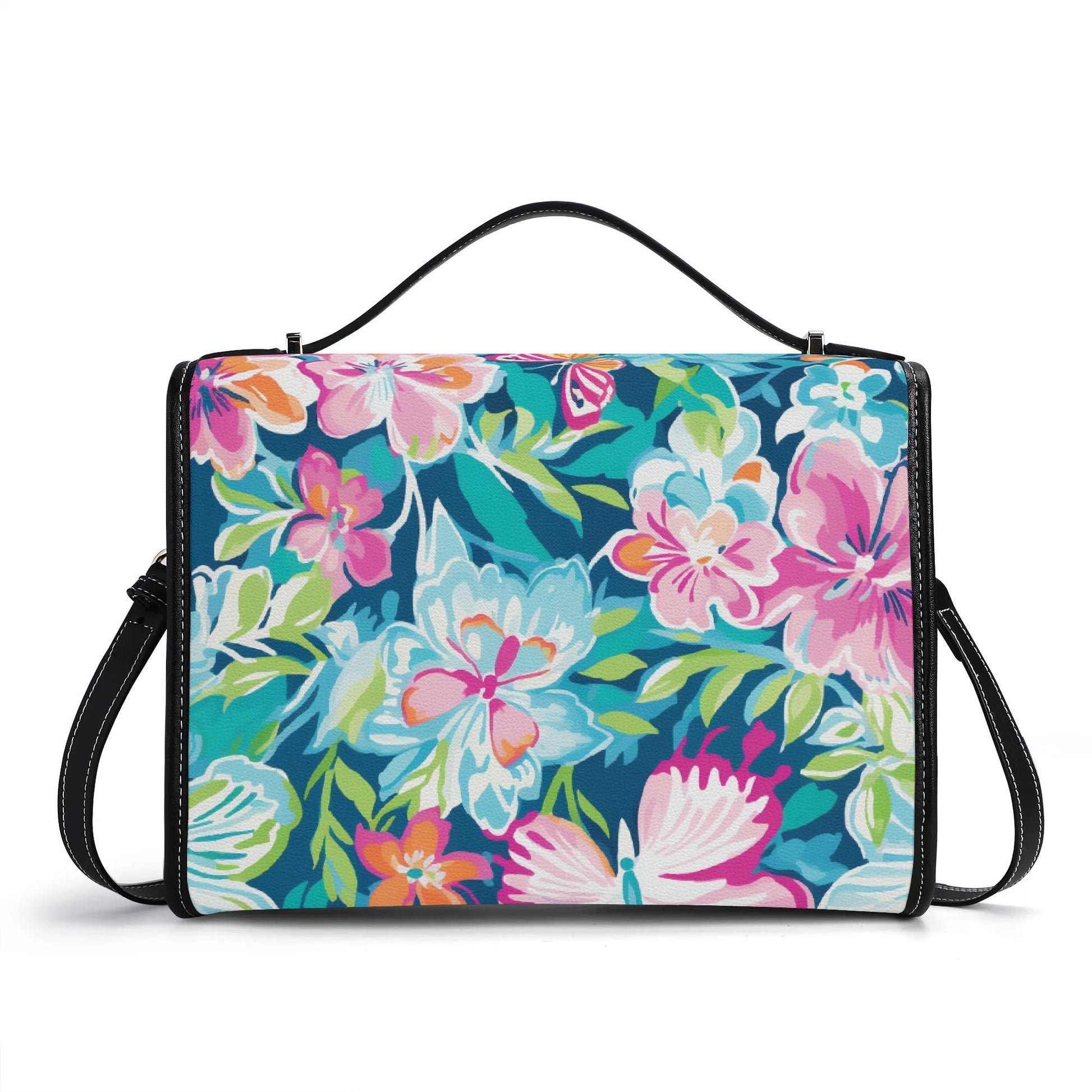 Colorful Butterfly v4 Satchel Bag Umhängetasche Umhängetasche JLR Design