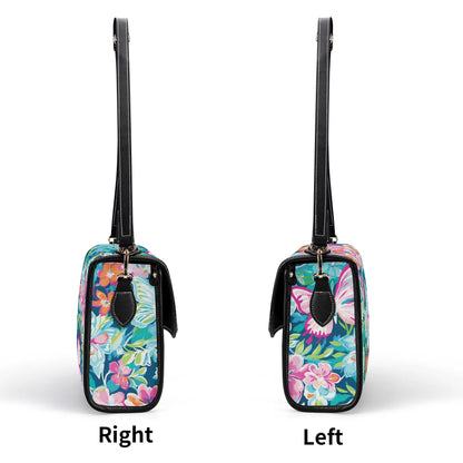 Colorful Butterfly v4 Satchel Bag Umhängetasche Umhängetasche JLR Design