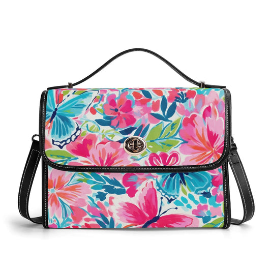 Colorful Butterfly v5 Satchel Bag Umhängetasche Umhängetasche JLR Design