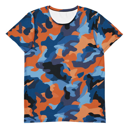 Colorful Camouflage v1 Sport-T-Shirt für Herren Sport T-Shirt JLR Design