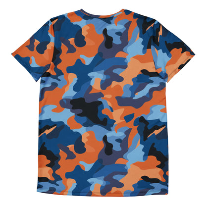 Colorful Camouflage v1 Sport-T-Shirt für Herren Sport T-Shirt JLR Design