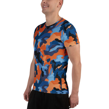 Colorful Camouflage v1 Sport-T-Shirt für Herren Sport T-Shirt JLR Design