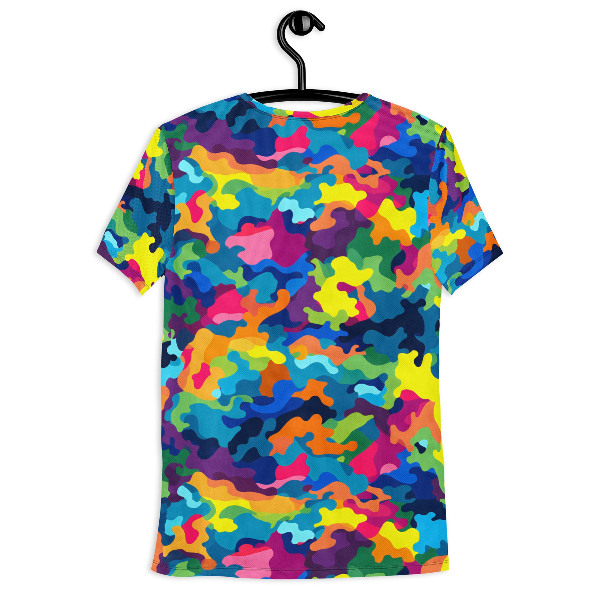 Colorful Camouflage v2 Sport-T-Shirt für Herren Sport T-Shirt JLR Design