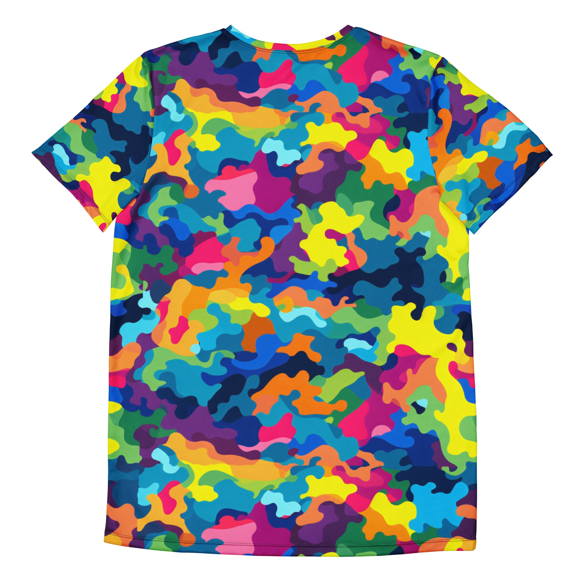 Colorful Camouflage v2 Sport-T-Shirt für Herren Sport T-Shirt JLR Design