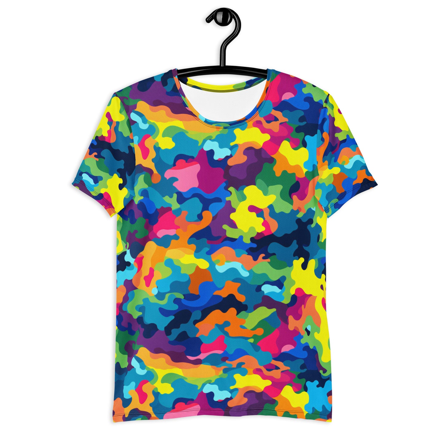 Colorful Camouflage v2 Sport-T-Shirt für Herren Sport T-Shirt JLR Design