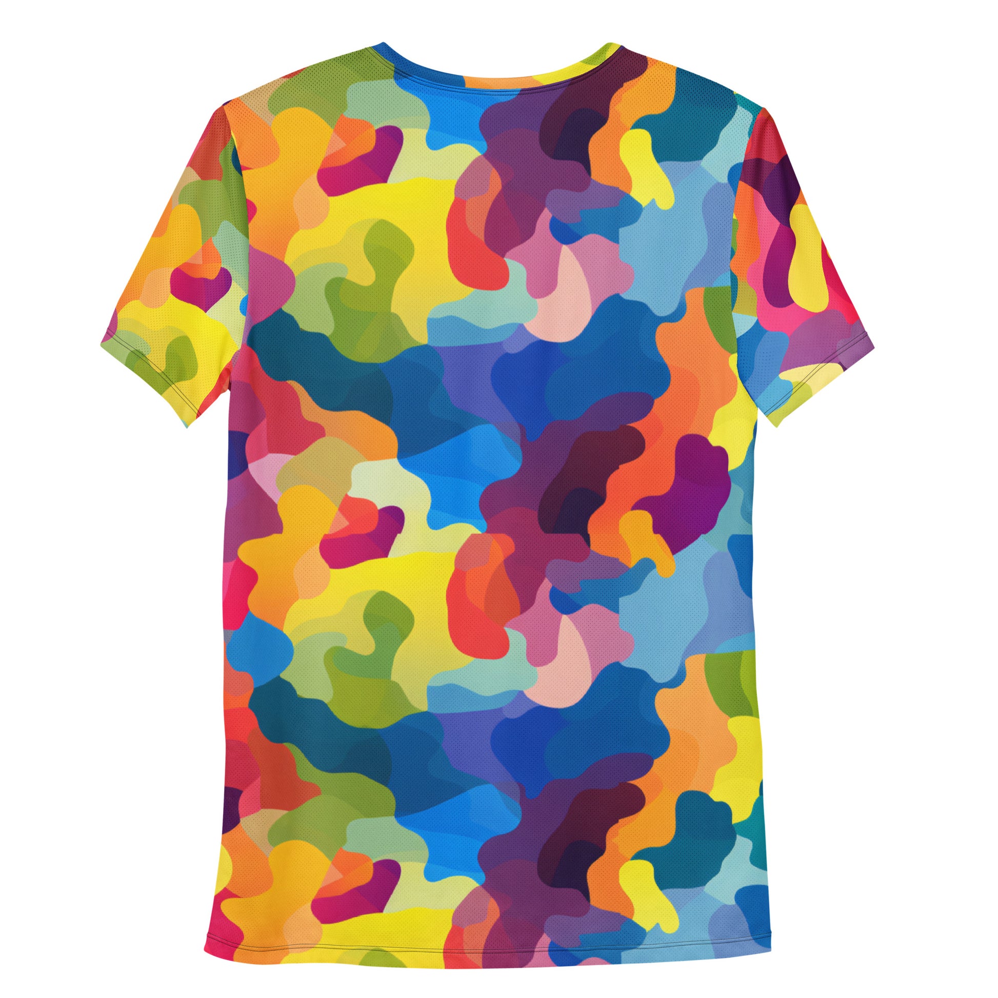 Colorful Camouflage v3 Sport-T-Shirt für Herren Sport T-Shirt JLR Design