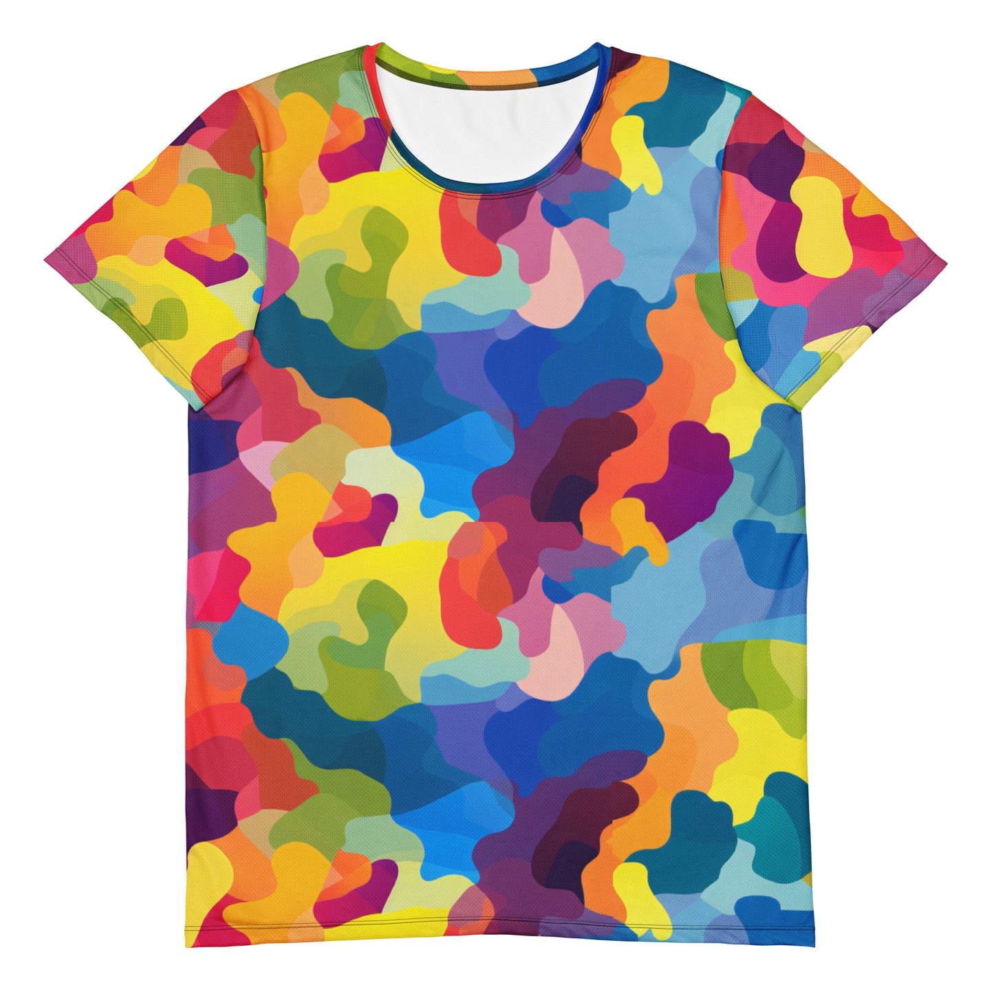 Colorful Camouflage v3 Sport-T-Shirt für Herren Sport T-Shirt JLR Design