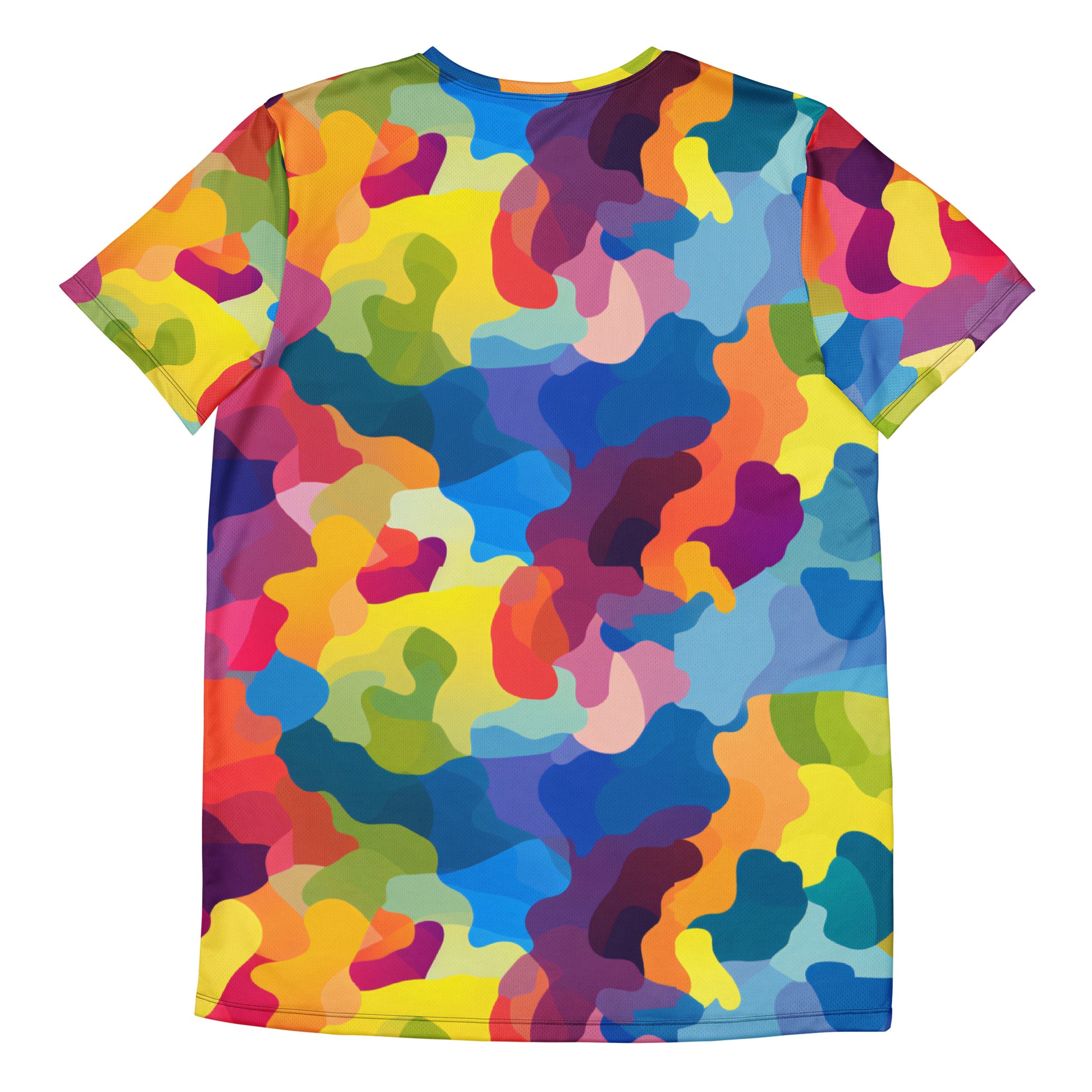 Colorful Camouflage v3 Sport-T-Shirt für Herren Sport T-Shirt JLR Design