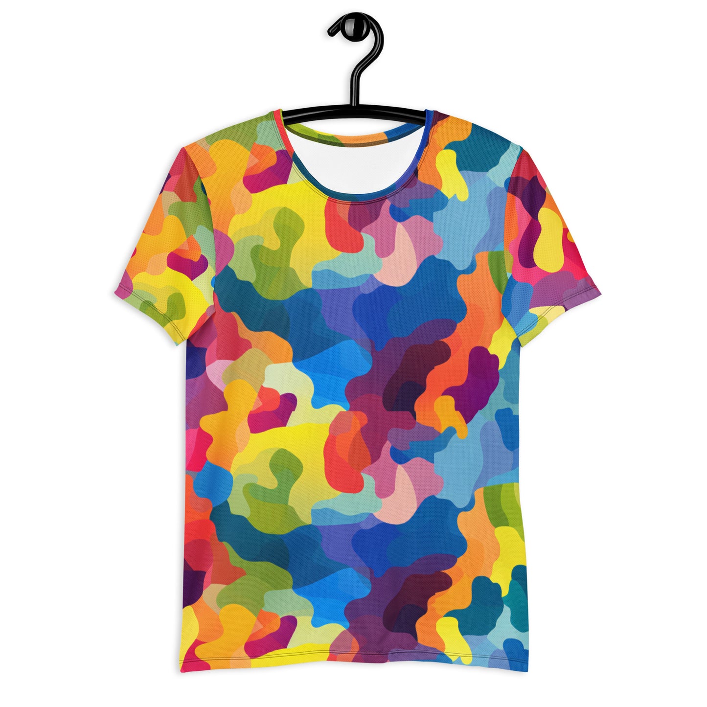 Colorful Camouflage v3 Sport-T-Shirt für Herren Sport T-Shirt JLR Design