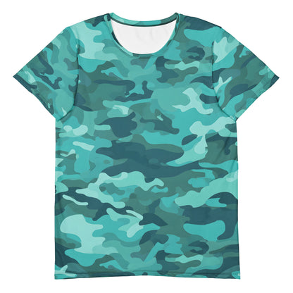 Colorful Camouflage v4 Sport-T-Shirt für Herren Sport T-Shirt JLR Design
