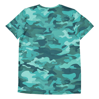 Colorful Camouflage v4 Sport-T-Shirt für Herren Sport T-Shirt JLR Design