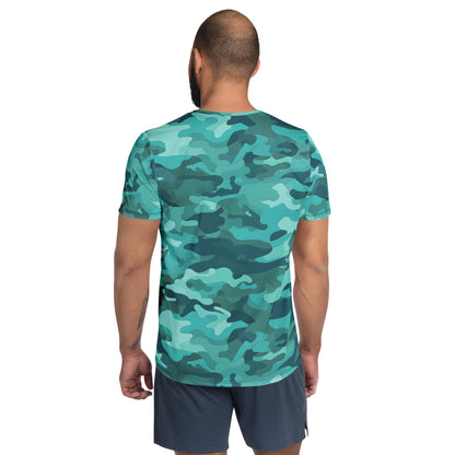 Colorful Camouflage v4 Sport-T-Shirt für Herren Sport T-Shirt JLR Design