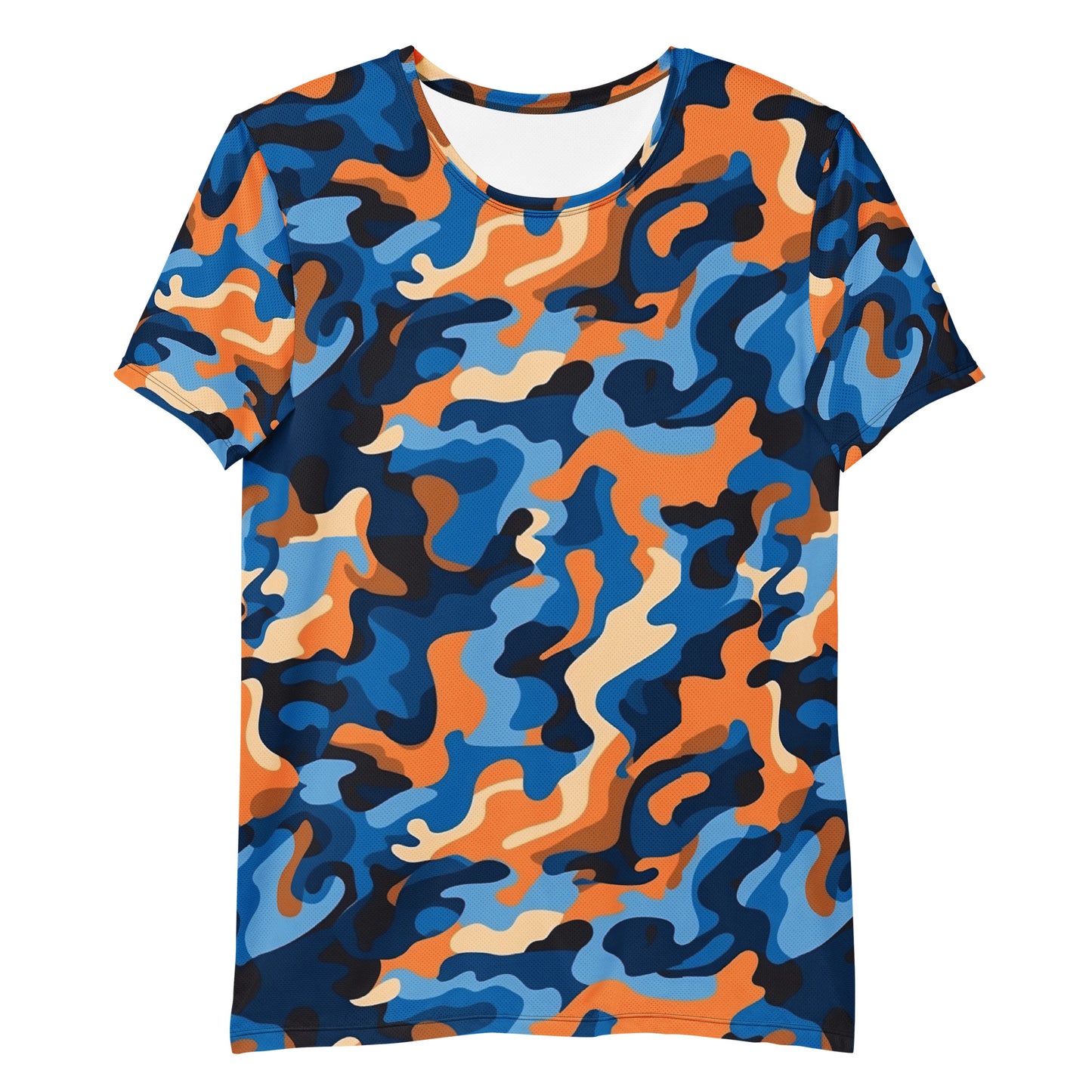 Colorful Camouflage v7 Sport-T-Shirt für Herren Sport T-Shirt JLR Design
