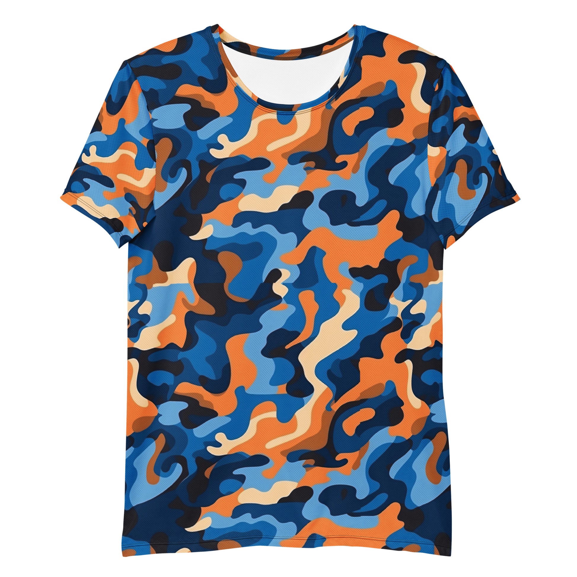 Colorful Camouflage v7 Sport-T-Shirt für Herren Sport T-Shirt JLR Design